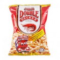 Double decker prawn cracker .